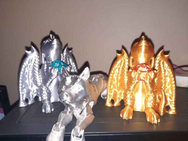 Metallic Dragon Dice Protectors