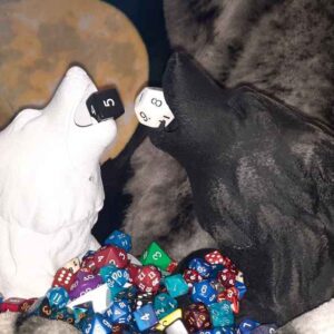 Howling Wolf Dice Tower
