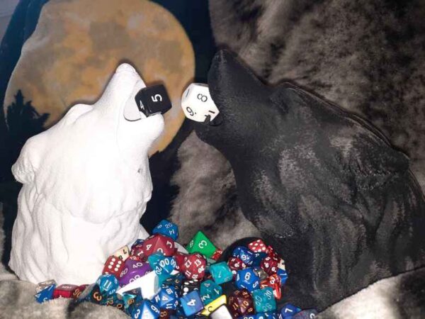 Howling Wolf Dice Tower